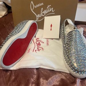 Authentic Christian Louboutin Roller Boat Shoes